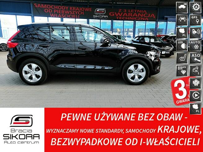 Volvo XC 40 EL.Klapa+Kamera+PODGRZ.Kier+Fotele+Szyba 1WŁ KRAJOWY GWAR. Bezwyp F23%