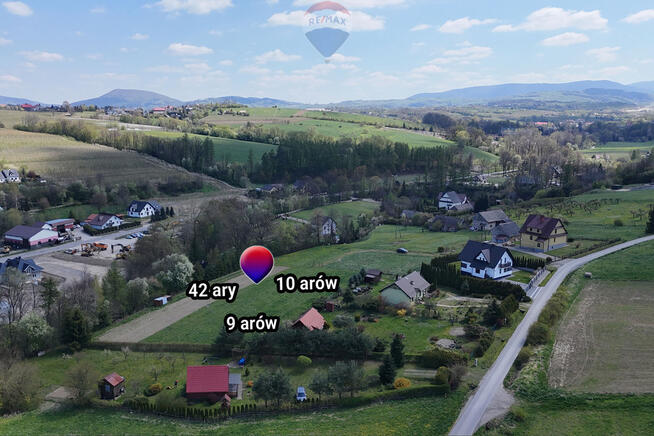 Działka budowlana, 9 arów, Pogorzany, Szczyrzyc