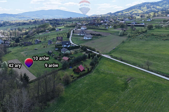 Działka budowlana, 9 arów, Pogorzany, Szczyrzyc