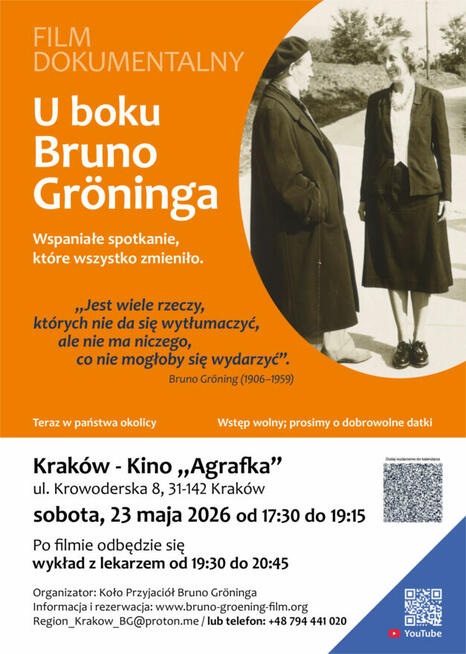 Kraków Bruno Groening wykład odzyskaj zdrowie