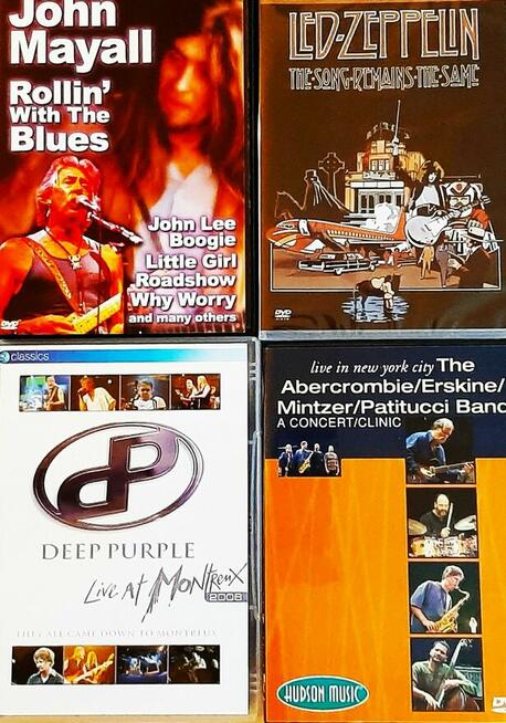 Polecam UNIKAT DVD Rewelacyjny Koncert Uli John Roth z UFO