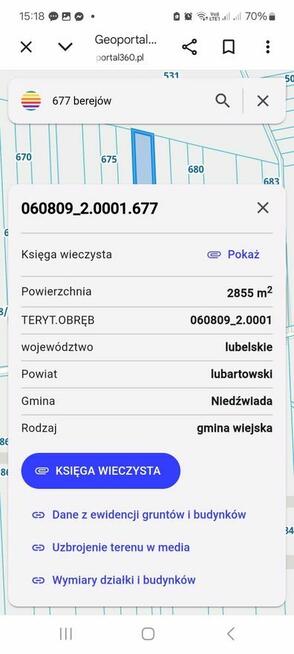 Dzialki na sprzedaż