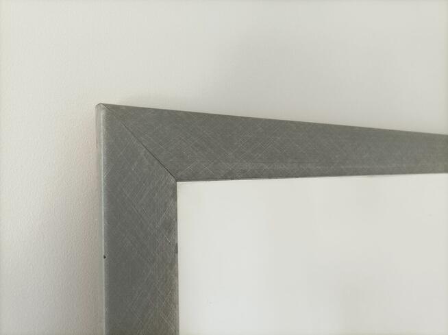 Lustro 175x86 cm srebrna rama