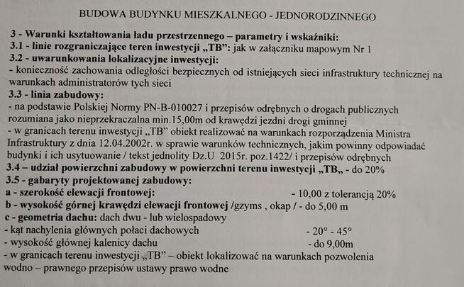 Działka rolno-budowlana Borzęcin