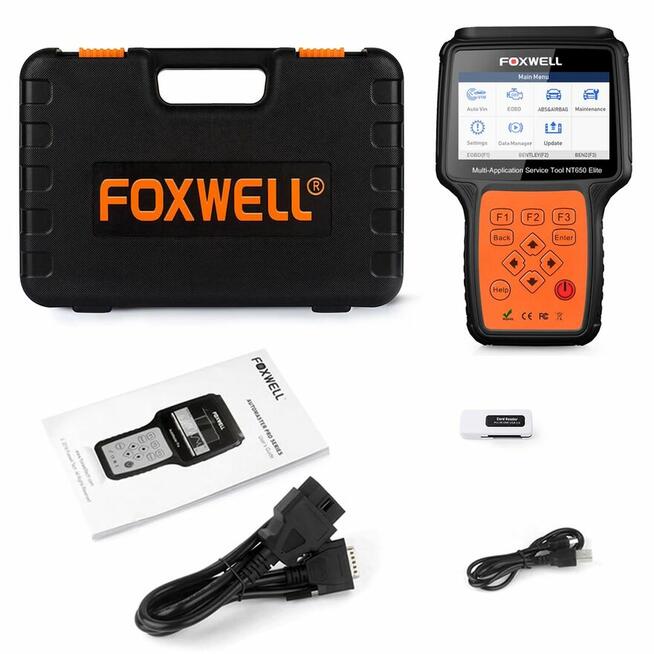 Skaner Diagnostyczny FOXWELL NT650 Elite ODB2 j. pl.