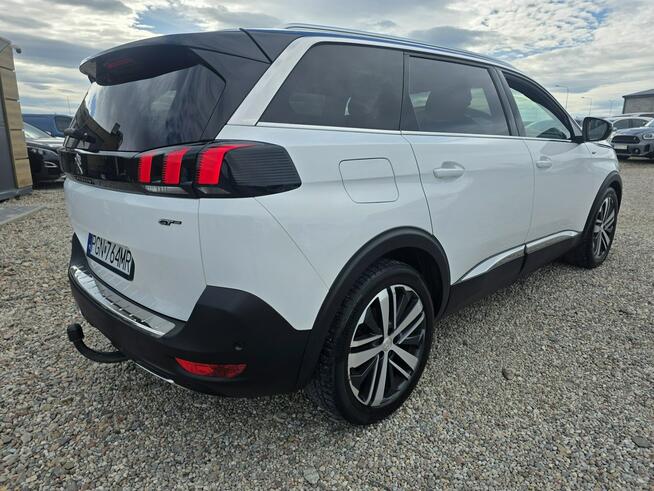 Peugeot 5008 2.0 180ps Full LED Kamera 360 Biala Perla Panorma GT-LINE Gwarancja