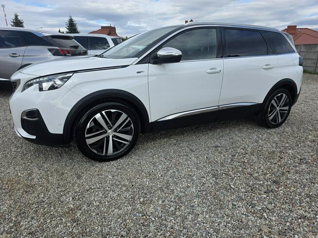 Peugeot 5008 2.0 180ps Full LED Kamera 360 Biala Perla Panorma GT-LINE Gwarancja