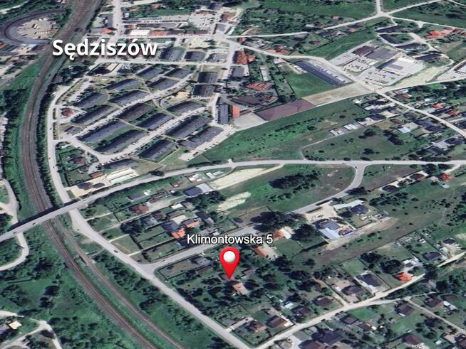 Działka 1629 m² z mediami | Sędziszów