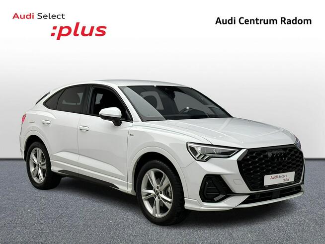 Audi Q3 35TFSI 150KM MANUAL Sline Kamera LED Ambiente Black Tempomat ACC