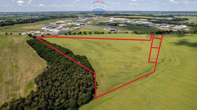 17 ha | MPZP P-U | 1,5 km do A2 | Niepruszewo
