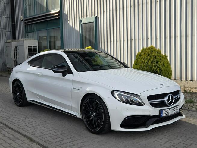 Mercedes C 63 AMG Coupe 4.0 V8 Biturbo 476KM. Salon Polska. Bezwypadkowy. Po serwisie.