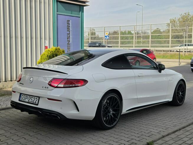 Mercedes C 63 AMG Coupe 4.0 V8 Biturbo 476KM. Salon Polska. Bezwypadkowy. Po serwisie.