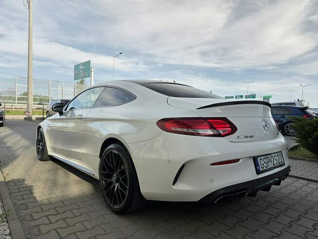 Mercedes C 63 AMG Coupe 4.0 V8 Biturbo 476KM. Salon Polska. Bezwypadkowy. Po serwisie.