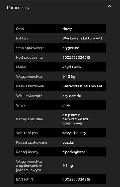 Karma dla psa Royal Canin Veterinary Diet Canine