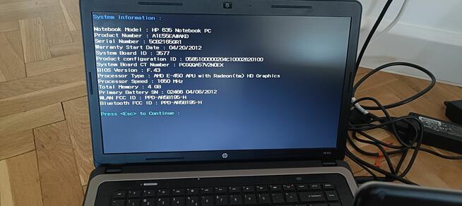 3 laptopy – HP 635, Fujitsu Siemens, ASUS S96S