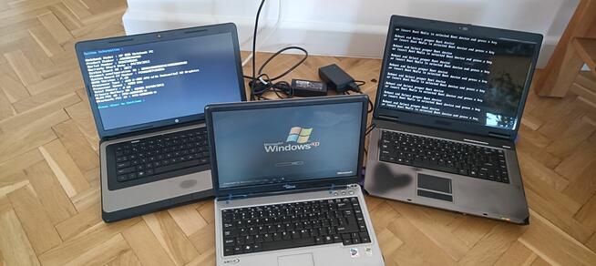 3 laptopy – HP 635, Fujitsu Siemens, ASUS S96S
