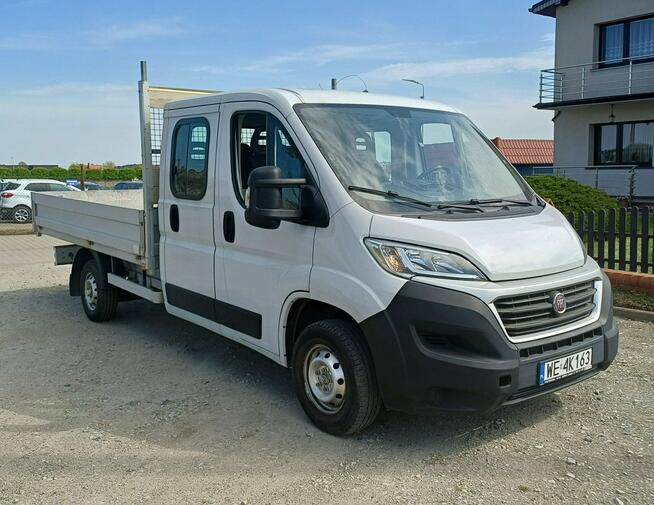 Fiat Ducato Brygadówka 7-Osób + skrzynia 3,40 x 2,10 m Salon PL