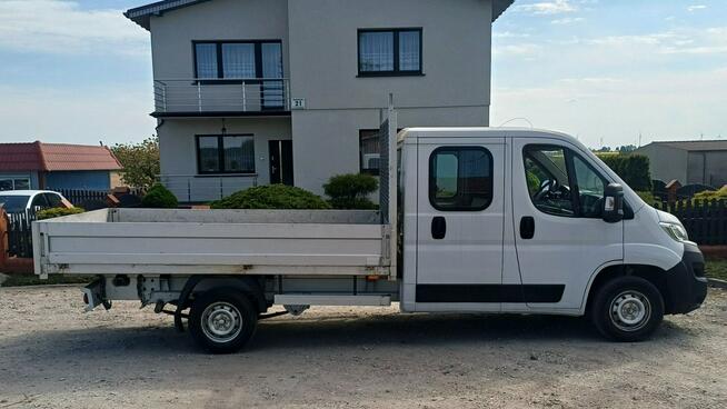 Fiat Ducato Brygadówka 7-Osób + skrzynia 3,40 x 2,10 m Salon PL