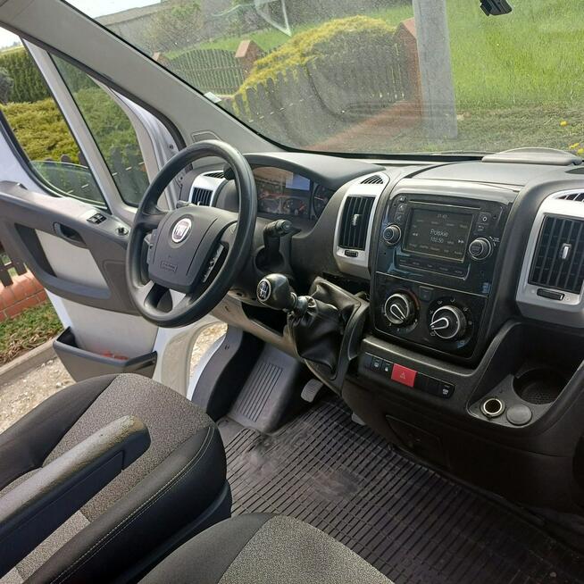 Fiat Ducato Brygadówka 7-Osób + skrzynia 3,40 x 2,10 m Salon PL