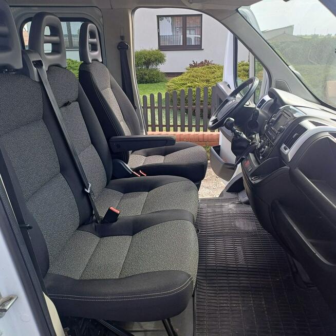 Fiat Ducato Brygadówka 7-Osób + skrzynia 3,40 x 2,10 m Salon PL