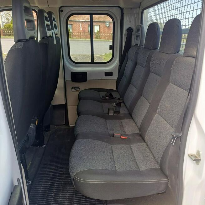 Fiat Ducato Brygadówka 7-Osób + skrzynia 3,40 x 2,10 m Salon PL