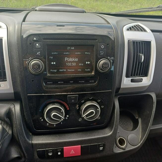 Fiat Ducato Brygadówka 7-Osób + skrzynia 3,40 x 2,10 m Salon PL