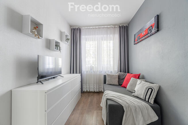 Jasne 2 pokoje (39,5 m²) z dużym balkonem