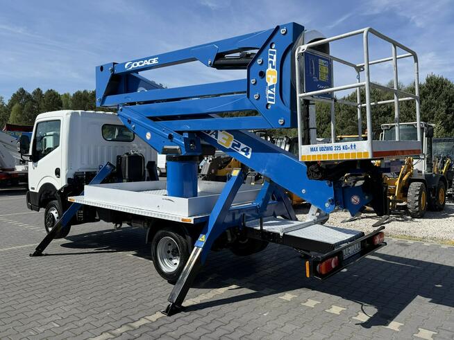 Nissan Cabstar Zwyżka Podnośnik Koszowy SOCAGE DA324 Wysokość Podnoszenia 24m P7