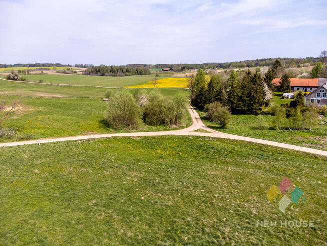 Działka budowlana, 2900 m2, media, ładny widok