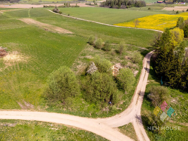Działka budowlana, 2900 m2, media, ładny widok