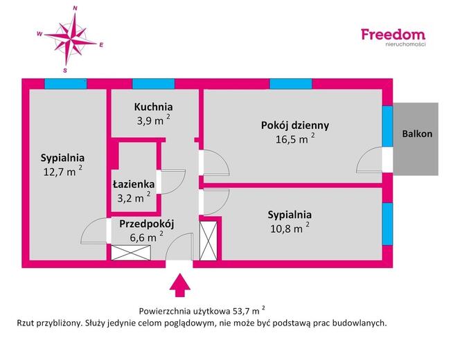 Funkcjonalne 3 pokoje | widok na zieleń i Zatokę