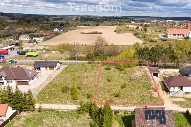 Atrakcyjna działka budowlana 1599 m² z usługami