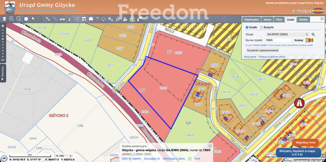 Działka usługowa 7627 m² przy obwodnicy