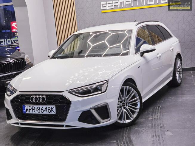 Audi A4 S-LINE / Full LED / ACC / Virtual Kockpit / Kamera /Bezwypadkowy/FV23%