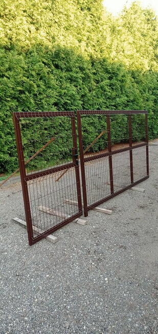 Brama przesuwna szkielet- panel