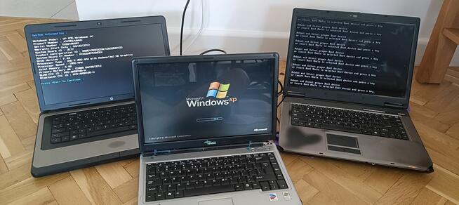 3 laptopy – HP 635, Fujitsu Siemens, ASUS S96S