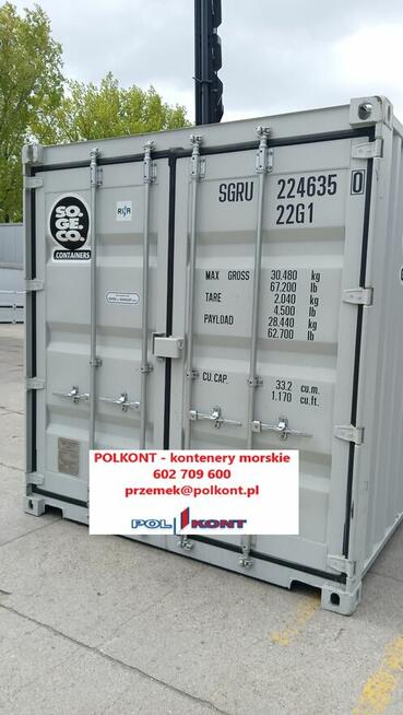 Kontener morski, magazynowy 20 DV OneWay / 6 metrowy