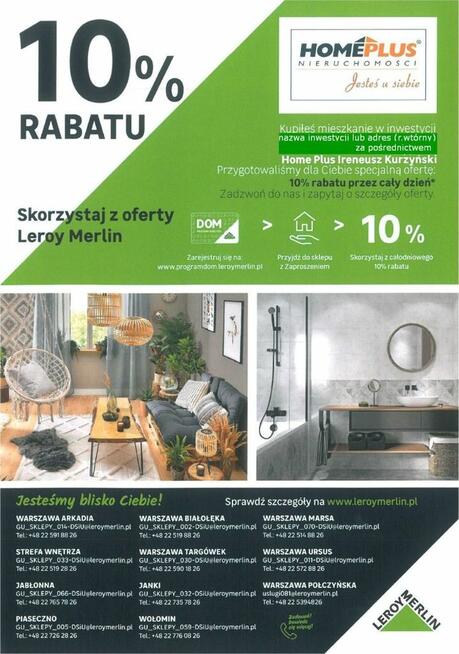 0%, deweloperski apartament - Górny Mokotów