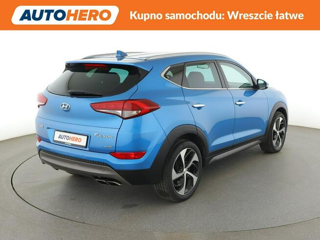 Hyundai Tucson 4X4 177KM Automat Navi Czujniki parkowania Klimatyzacja Podgrzewane fo