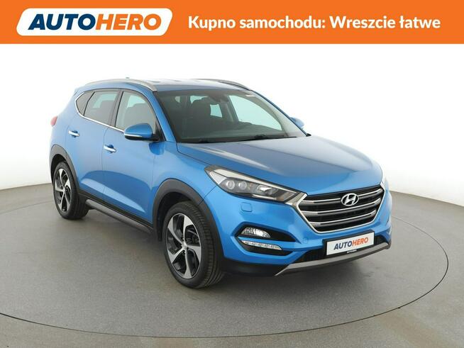 Hyundai Tucson 4X4 177KM Automat Navi Czujniki parkowania Klimatyzacja Podgrzewane fo
