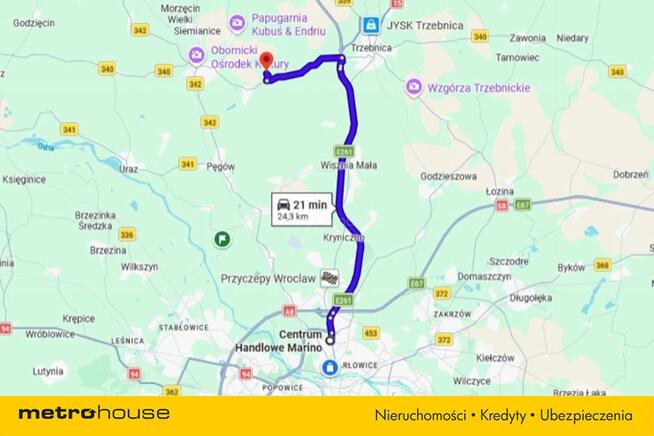 Dom z ogrodem Kowale / Oborniki Śl. / Trzebnica