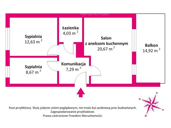 Mieszkanie 3 pokojowe Warszawa Ursus