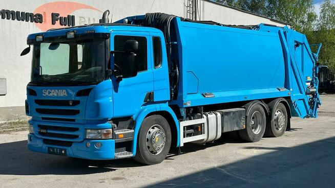 Scania P280 śmieciarka dwukomorowa JOAB 20m3 EURO 5
