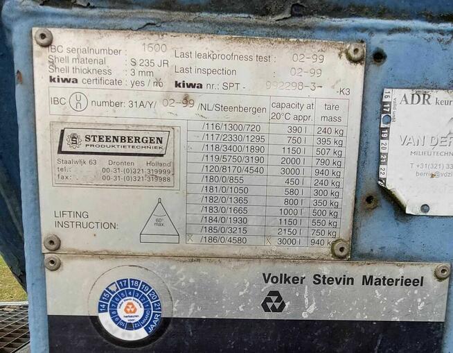 Przyczepa paliwowa, zbiornik na paliwo, cysterna 3000 L