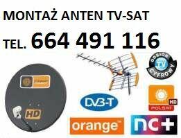 Montaż Anten Kazimierza Wielka tel.664 491 116 Koszyce