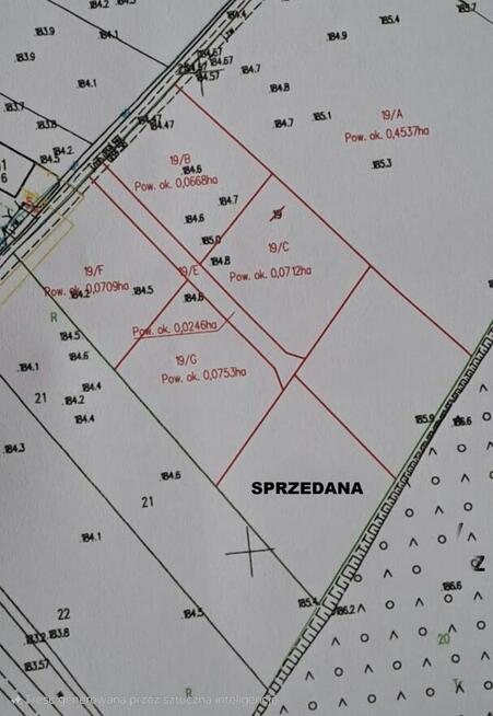Działka 8ar z wydanymi WZ na dom jednorodzinny (OSTATNIA !!)