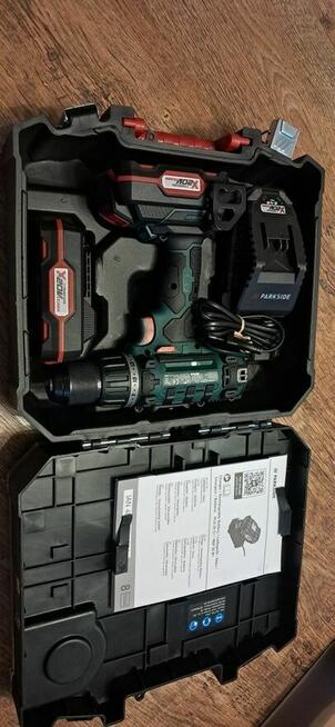 Wiertarkowkręrarka Parkside 20V