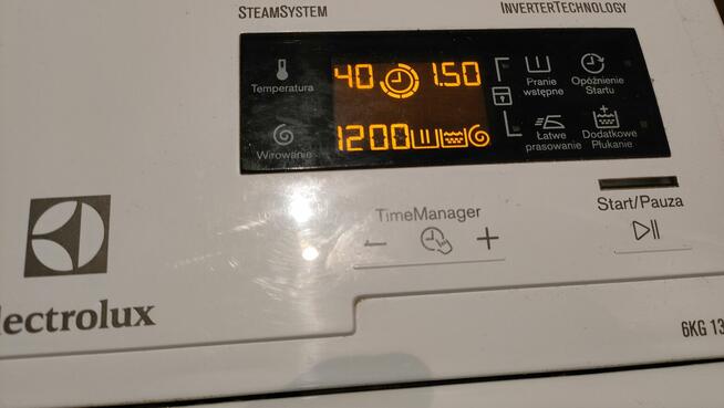 Panel sterowania pralki Electrolux EWT1366HDW, silnik , pase