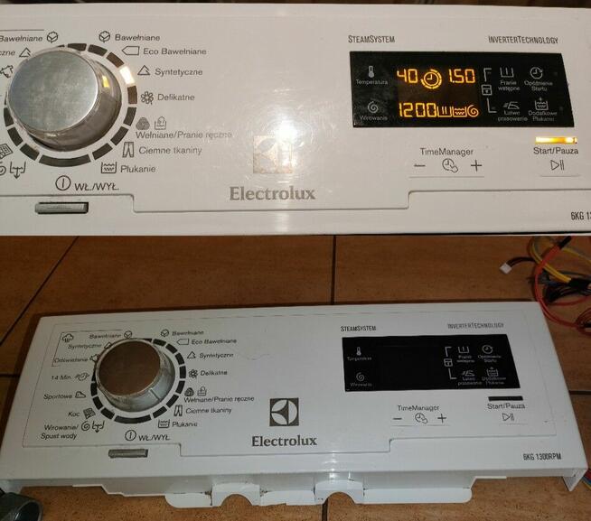 Panel sterowania pralki Electrolux EWT1366HDW, silnik , pase
