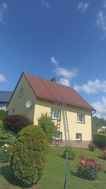 Malowanie DACHÓW, montaż śniegołapów